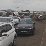 इगतपुरीजवळ ट्रकचे ब्रेक फेल झाल्याने मुंबई-आग्रा महामार्गावर सुमारे 5 तास वाहतूक कोंडी | पुणे बातम्या